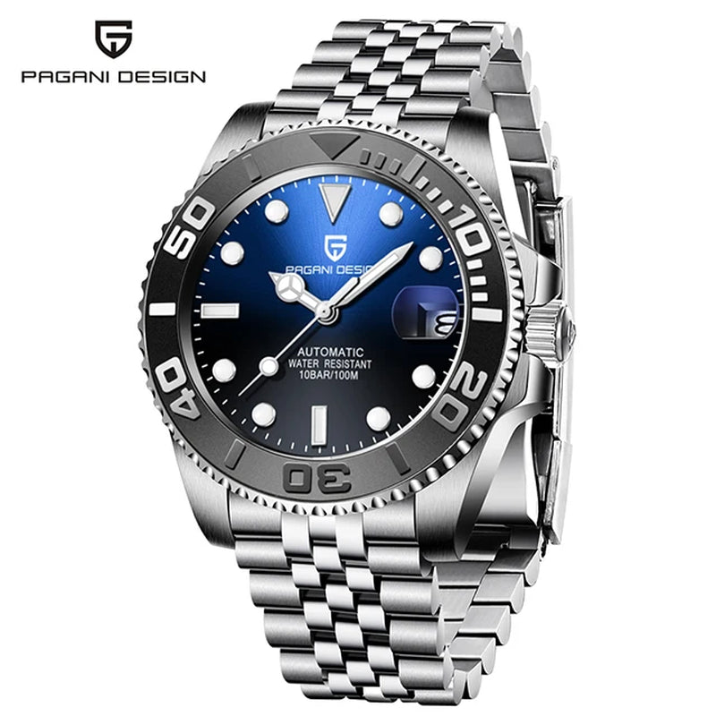 V3 New Luxury Men'S Mechanical Watches 120 Clicks 40MM AR Coated Sapphire Glass Men'S Automatic Watches Relojes