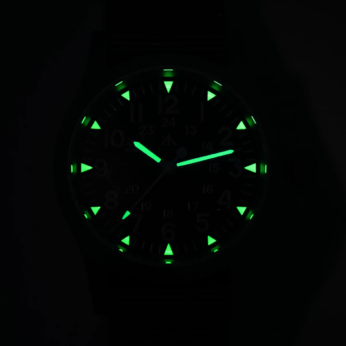 ML05 Vintage Quartz Watch VH31 Movement Watches Domed Sapphire Crystal with High Clear AR Coating Luminous 38Mm Watches